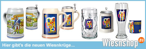 Neuer Bierkrug Frühlingsfest 2012 Maßkrug 1 Liter 
